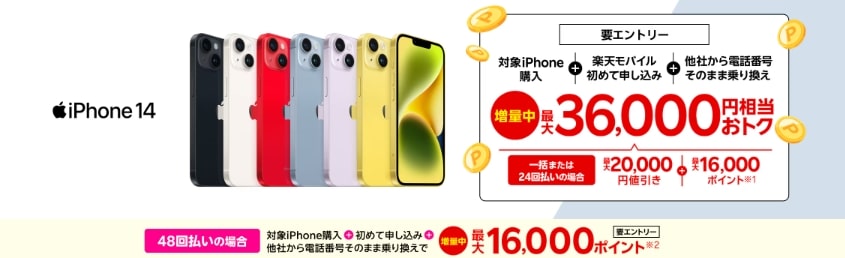 iPhoneトク得乗り換えキャンペーン