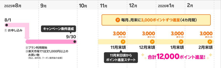 新規契約スケジュール